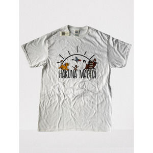 Lion King Hakuna Matata T-Shirt, Unisex, MULTIPLE SIZES, White